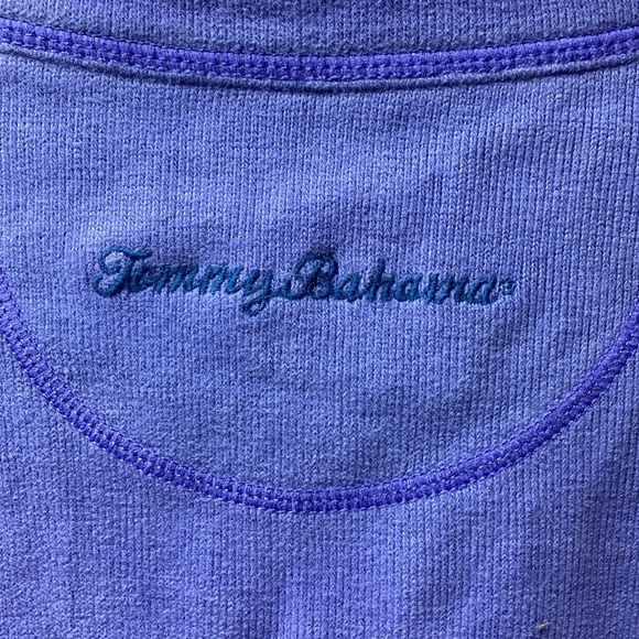 Tommy Bahama full zip light blue/lavender jacket size medium - Picture 4 of 6